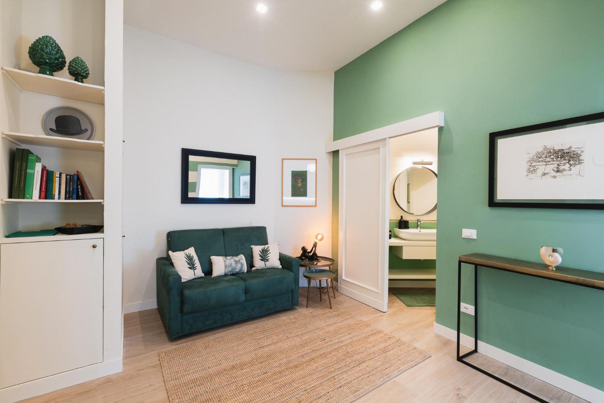 Cozy Olive Green Flat Florença Exterior foto